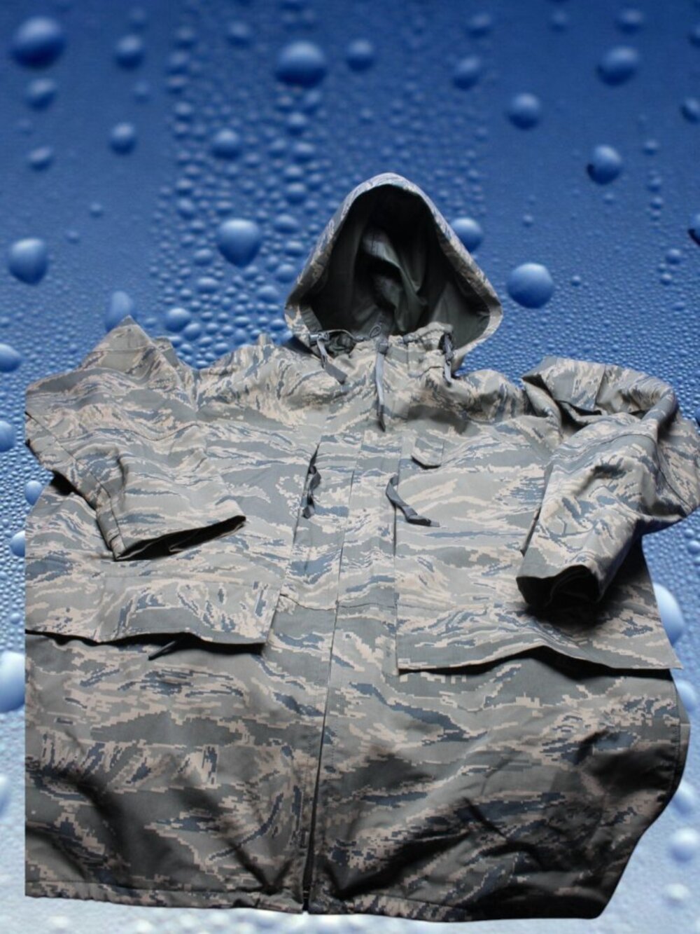 Propper Military Parka Jacket Men’s XL All Purpose Environmental Camo Gore-seam